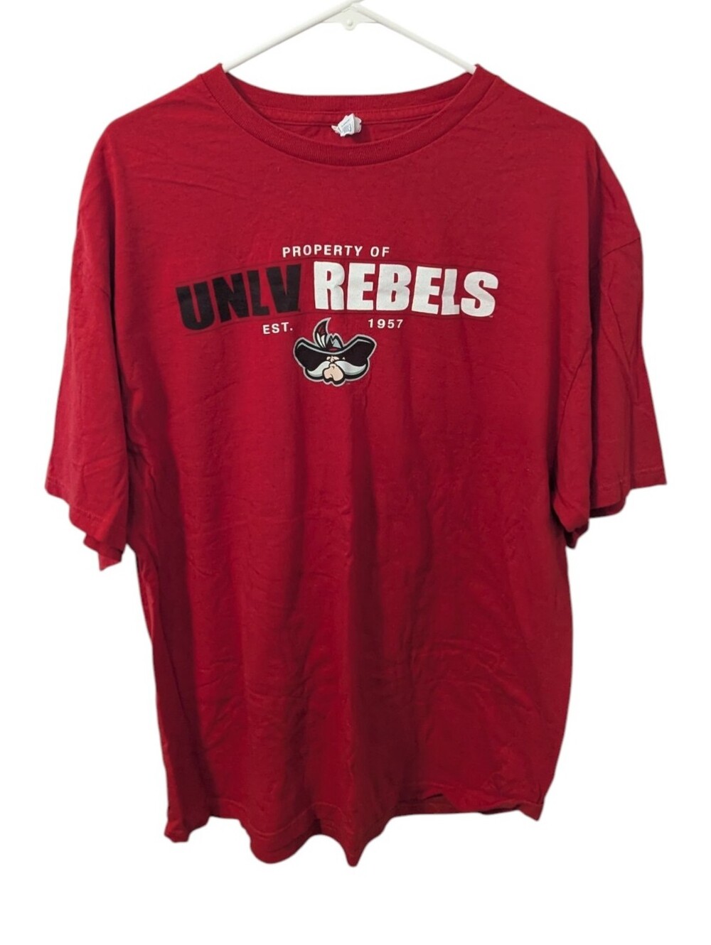 UNLV Rebels Red Graphic Short Sleeve Tee